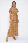 LT Collection Платье 536039 П13584-16М горчица