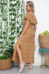 LT Collection Платье 536039 П13584-16М горчица