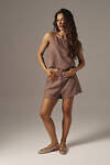 RISE Топ 536116 T25_02_Fawn Кофе