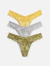 Infinity Lingerie Трусы 537982 31204080006 зеленый со св.серым