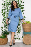 LT Collection Платье 538054 П13257-13М голубой