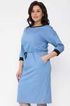 LT Collection Платье 538054 П13257-13М голубой