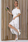 LT Collection Платье 538055 П13350-7М белый