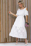 LT Collection Платье 538055 П13350-7М белый
