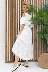 LT Collection Платье 538055 П13350-7М белый