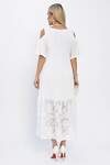 LT Collection Платье 538055 П13350-7М белый
