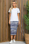 LT Collection Юбка 538059 Ю13389-10М сине-белый