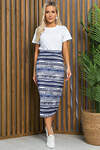 LT Collection Юбка 538059 Ю13389-10М сине-белый