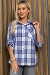 LT Collection Рубашка 538060 Б13398-18М серо-голубой