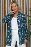 LT Collection Рубашка 538061 Б13474-16М изумрудный