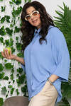 LT Collection Рубашка 538062 Б13465-13М голубой