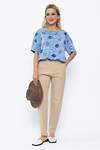 LT Collection Блуза 538071 Б13518-20М джинсовый