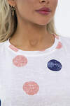 LT Collection Блуза 538072 Б13519-20М белый