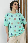 LT Collection Блуза 538073 Б13520-20М зелёный