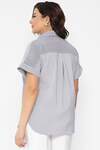 LT Collection Рубашка 538083 Б13577-24М серый