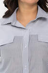 LT Collection Рубашка 538083 Б13577-24М серый
