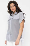 LT Collection Рубашка 538083 Б13577-24М серый