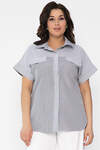 LT Collection Рубашка 538083 Б13577-24М серый
