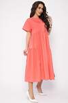 LT Collection Платье 538119 П13603-36М коралловый