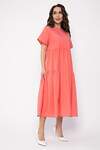 LT Collection Платье 538119 П13603-36М коралловый