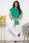 LT Collection Блуза 538120 Б13600-25М зеленый