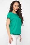 LT Collection Блуза 538120 Б13600-25М зеленый