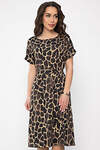 LT Collection Платье 538122 П13619-12М бежевый/черный