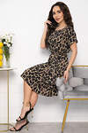 LT Collection Платье 538122 П13619-12М бежевый/черный