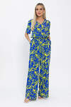 LT Collection Комбинезон 538124 К13616-7М синий
