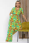 LT Collection Комбинезон 538125 К13614-7М желтый/зеленый