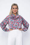 LT Collection Блуза 538127 Б13609-30М розовый