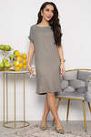 LT Collection Платье 538129 П13613-25М оливково-серый