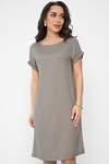 LT Collection Платье 538129 П13613-25М оливково-серый