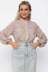 LT Collection Блуза 538131 Б13618-5М бежевый