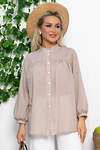 LT Collection Блуза 538131 Б13618-5М бежевый