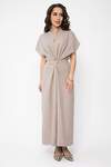 LT Collection Платье 538136 П13623-30М серо-коричневый