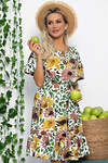 LT Collection Платье 538137 П13627-10М белый
