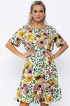 LT Collection Платье 538137 П13627-10М белый