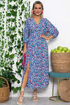 LT Collection Платье 538139 П13641-33М голубой