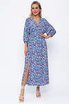 LT Collection Платье 538139 П13641-33М голубой