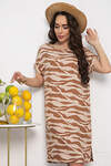 LT Collection Платье 538146 П13647-25М бежевый