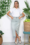 LT Collection Юбка 538148 Ю13644-4М голубо-зелёный