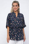 LT Collection Блуза 538149 Б13648-30М темно-синий