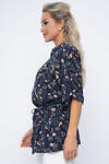LT Collection Блуза 538149 Б13648-30М темно-синий