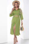 LT Collection Платье 538151 П13702-7М зеленый