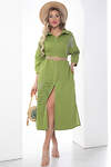 LT Collection Платье 538151 П13702-7М зеленый