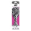 Wet Brush Расческа для спутанных волос / Original Detangler Safari Zebra BWR830SAFZE, черно-белый 538635 24589