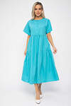 LT Collection Платье 538640 П13602-36М морской волны