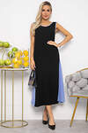 LT Collection Сарафан 538643 П13629-10М чёрно-голубой