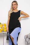LT Collection Сарафан 538643 П13629-10М чёрно-голубой